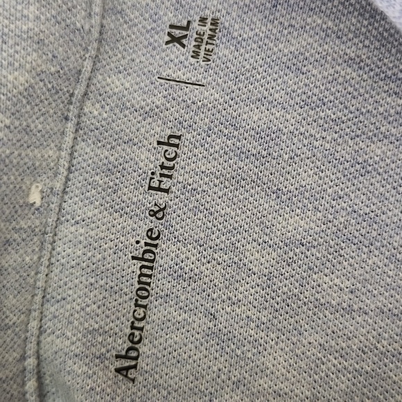 ABERCROMBIE & FITCH Men's Light Blue Cotton+ Casual Button Down Collared Shirt - Picture 6 of 8